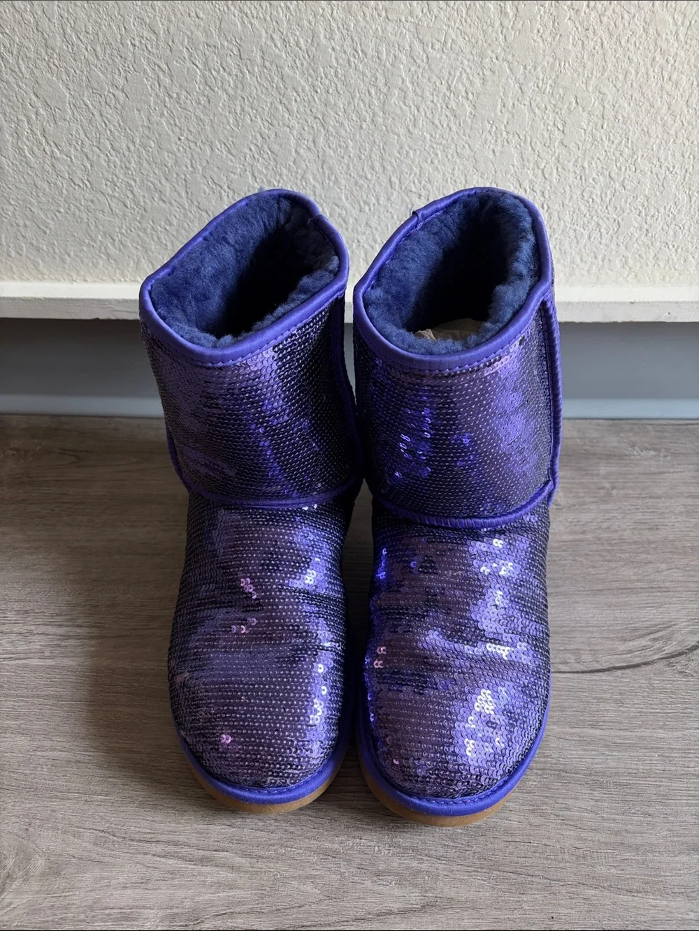 UGG Purple Plush Lined Boots